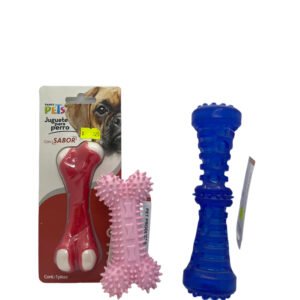 Juguetes resistentes en forma de hueso