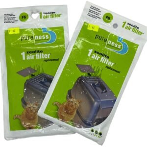 Cartucho de repuesto de filtro de aire para caja de arena para gatos