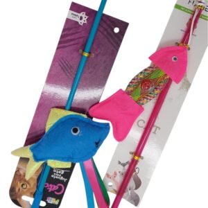 Varitas de pez para gato