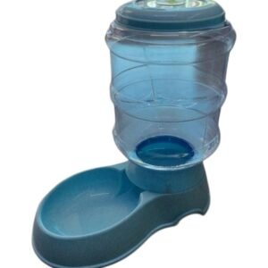 Contenedor azul con dispensador